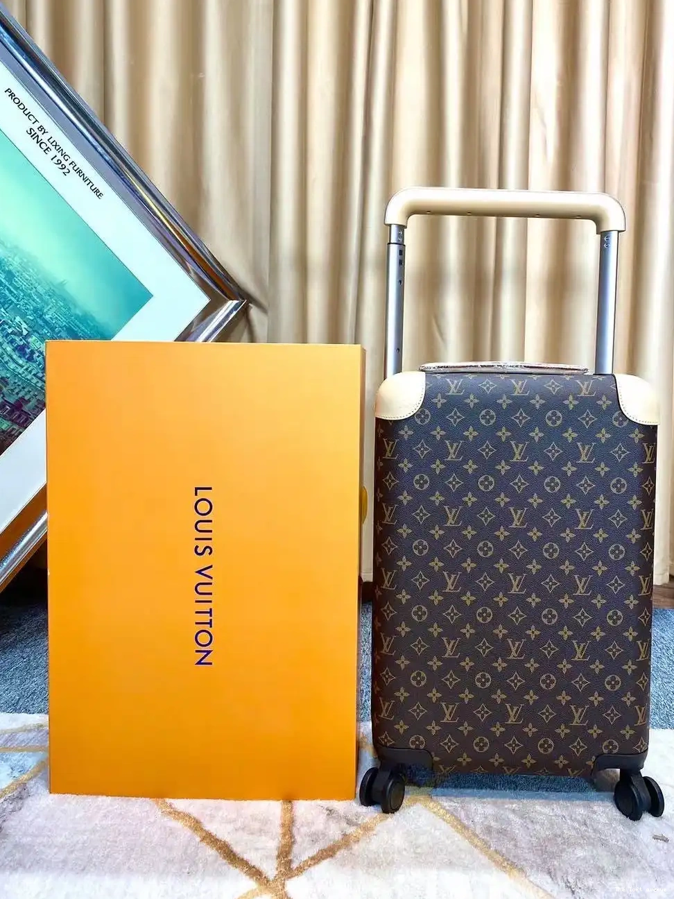 CABIN MONOGRAM SUITCASE HORIZON CUSTOM 55 37L 0520